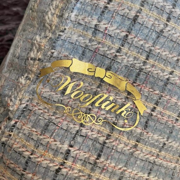 Spring Tweed Blanket by Wooflink - Blue Tweed - Picture 2 of 3